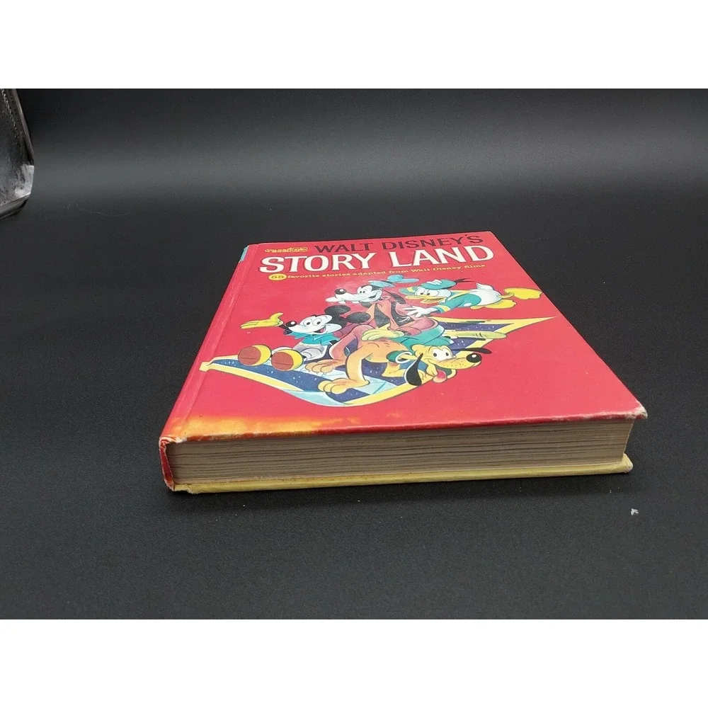 VINTAGE 1962‎ Walt Disney's Story Land A Golden Book Children Reading Education